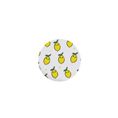 Pattern Lemon Texture 1  Mini Magnets by artworkshop