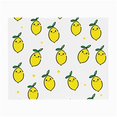 Pattern Lemon Texture Small Glasses Cloth by artworkshop