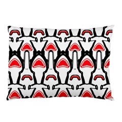 Hammerhead Shark Pattern Pillow Case (two Sides) by walala