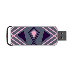 Abstract Pattern Geometric Backgrounds  Portable Usb Flash (two Sides) by Eskimos