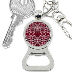 Abstract Pattern Geometric Backgrounds  Bottle Opener Key Chain by Eskimos