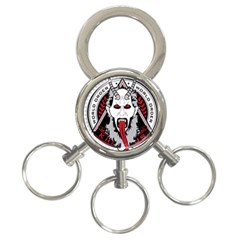 Krampus 3-ring Key Chain by Jancukart