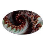 Digital-fractal-fractals-fantasy Oval Magnet Front