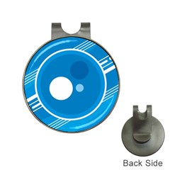 Background-blue-modern-creative Hat Clips With Golf Markers