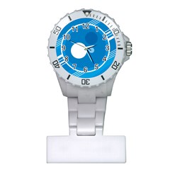 Background-blue-modern-creative Plastic Nurses Watch by Jancukart