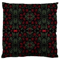 Folk Flowers Print Floral Pattern Ethnic Art Standard Flano Cushion Case (one Side) by Eskimos