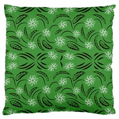 Folk Flowers Print Floral Pattern Ethnic Art Standard Flano Cushion Case (one Side) by Eskimos