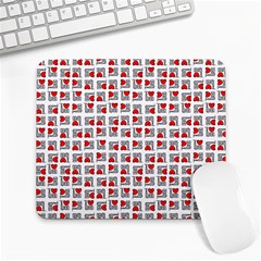 Spanish Love Phrase Motif Pattern Large Mousepads by dflcprintsclothing