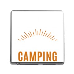 I Love Camping Memory Card Reader (square 5 Slot) by PFashionArt