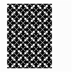 Abstract-black Small Garden Flag (two Sides) by nateshop