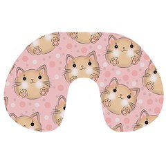 Cat-cats Travel Neck Pillow by nateshop