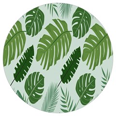 Leaves Round Trivet by nateshop