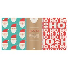  Christmas Claus Continuous Banner And Sign 4  X 2  by artworkshop