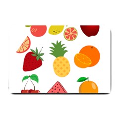 Fruits Cartoon Small Doormat  by Sapixe