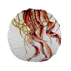 Animal Art Forms In Nature Jellyfish Standard 15  Premium Round Cushions by Sapixe