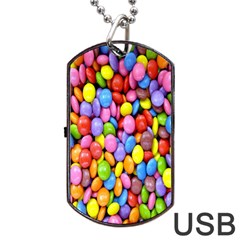 Candy Dog Tag Usb Flash (two Sides) by nateshop