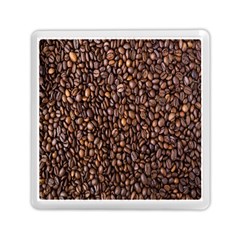 Coffee Beans Food Texture Memory Card Reader (square) by artworkshop