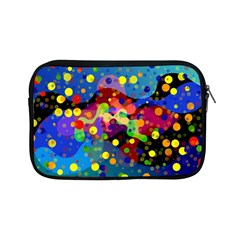 Blobs Dots Abstract Art Waves Apple Ipad Mini Zipper Cases by Amaryn4rt