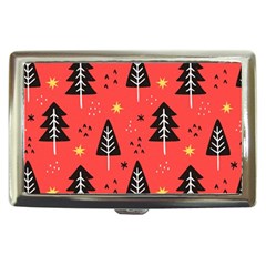 Christmas Christmas Tree Pattern Cigarette Money Case by Amaryn4rt