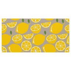 Lemon Wallpaper Banner And Sign 4  X 2  by artworkshop