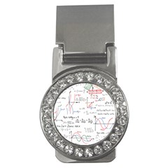 Math Formula Pattern Money Clips (cz)  by Wegoenart