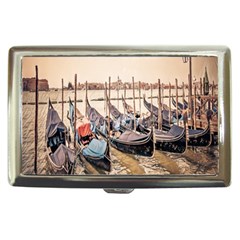 Black Several Boats - Colorful Italy  Cigarette Money Case by ConteMonfrey