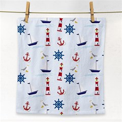 Lighthouse Face Towel by nateshop