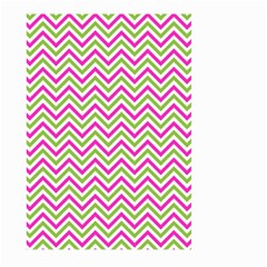 Mave,chevron,white,navi,purple Large Garden Flag (two Sides) by nateshop