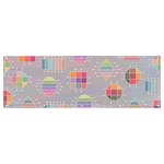 Illustration Pastel Shape Geometric Banner and Sign 12  x 4  Front