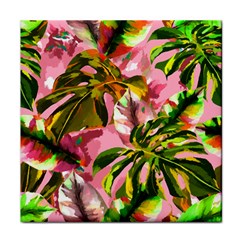 Illustration Paintimg Paint Monstera Leave Leaf Plant Green Face Towel by Wegoenart