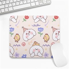 Chicken Dog Flower Sun Pattern Large Mousepads by Sudhe