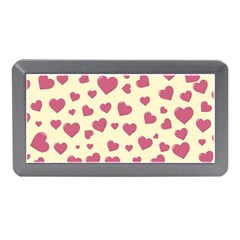 Valentine Flat Love Hearts Design Romantic Memory Card Reader (mini) by Amaryn4rt