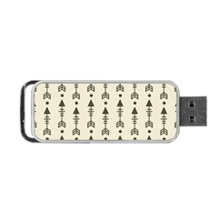 Black And Grey Arrows Portable Usb Flash (one Side) by ConteMonfrey