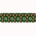 Xmas Christmas Background Large Bar Mats 32 x8.5  Bar Mat