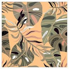 Leaves Monstera Picture Print Pattern Lightweight Scarf  by Ravend