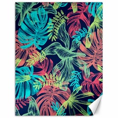 Sheets Tropical Picture Plant Pattern Canvas 12  X 16  by Ravend