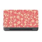 Pink Floral Wall Memory Card Reader with CF Front