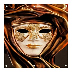 Venetian Mask Banner And Sign 3  X 3  by ConteMonfrey