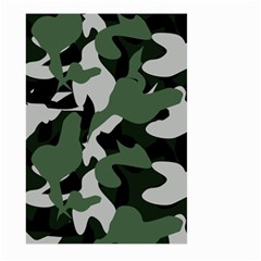 Illustration Camouflage Camo Army Soldier Abstract Pattern Large Garden Flag (two Sides) by danenraven