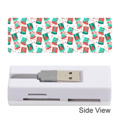 Birthday Pattern Party Celebration Memory Card Reader (stick) by danenraven