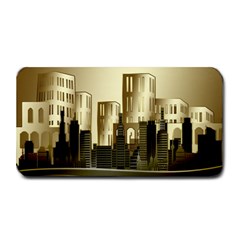 Architecture City House Medium Bar Mats by Jancukart