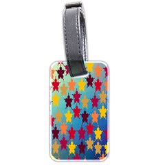 Abstract-flower,bacground Luggage Tag (two Sides) by nateshop