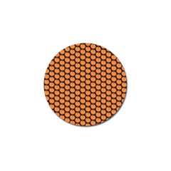 Cute Pumpkin Black Small Golf Ball Marker (10 Pack) by ConteMonfrey