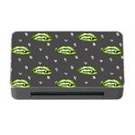 Green Vampire Mouth - Halloween Modern Decor Memory Card Reader with CF Front