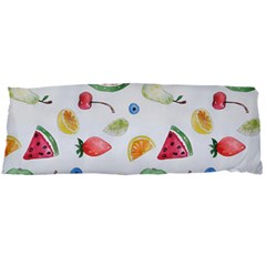 Fruit Summer Vitamin Watercolor Body Pillow Case Dakimakura (two Sides) by Wegoenart