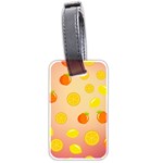 Fruits-gradient,orange Luggage Tag (two sides) Front