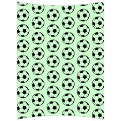 Pattern Ball Soccer Background Back Support Cushion by Wegoenart