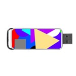 Shape Colorful Creativity Abstract Pattern Portable USB Flash (One Side) Front