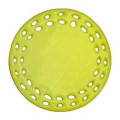 Background-texture-yellow Ornament (round Filigree) by nateshop