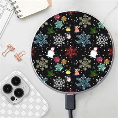 Christmas Thanksgiving Pattern Wireless Charger by Ravend